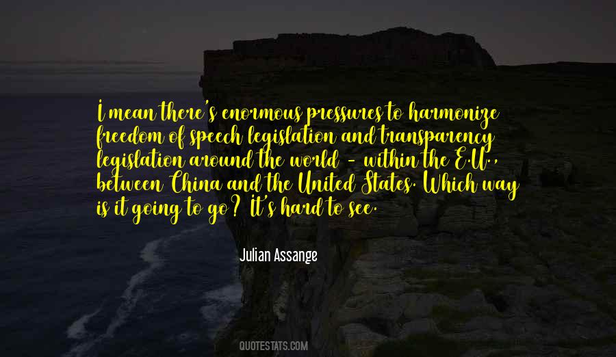 Speech Freedom Quotes #383043
