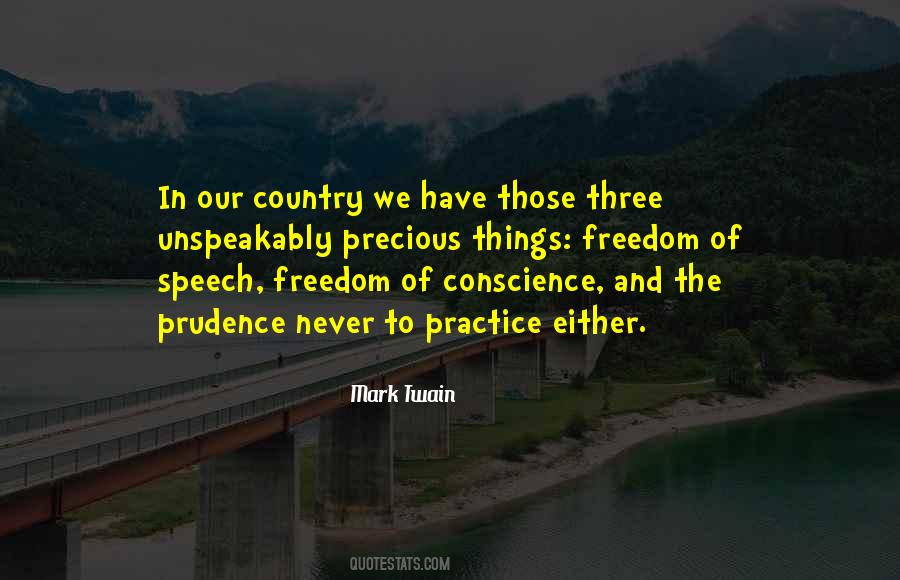 Speech Freedom Quotes #519997