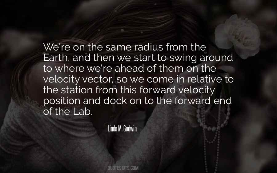 Velocity Is A Vector Quotes #721416