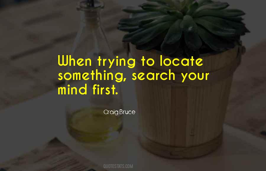 Quotes About Locate #651097