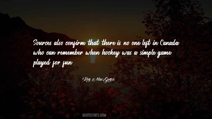 Canada Hockey Quotes #1068501