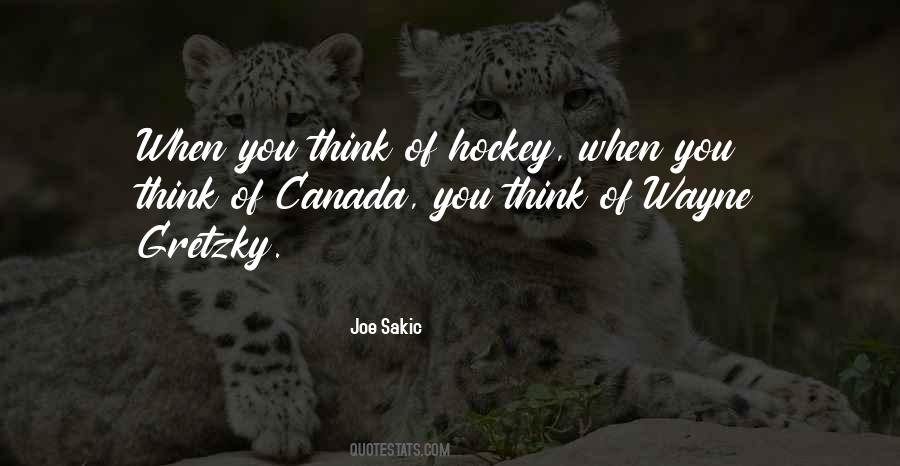 Canada Hockey Quotes #1284129