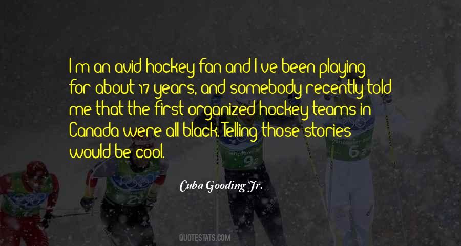 Canada Hockey Quotes #1437474