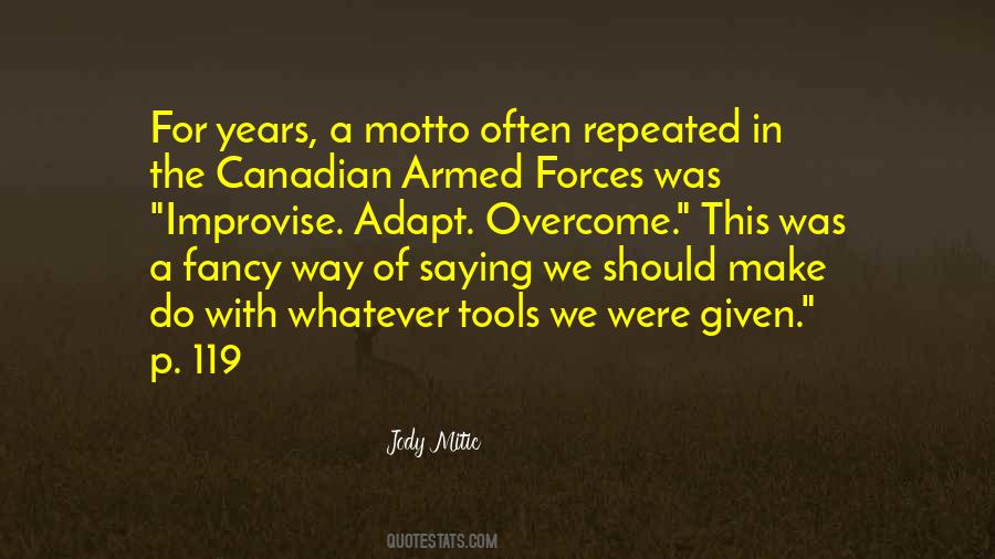 Canadian Armed Forces Quotes #34916