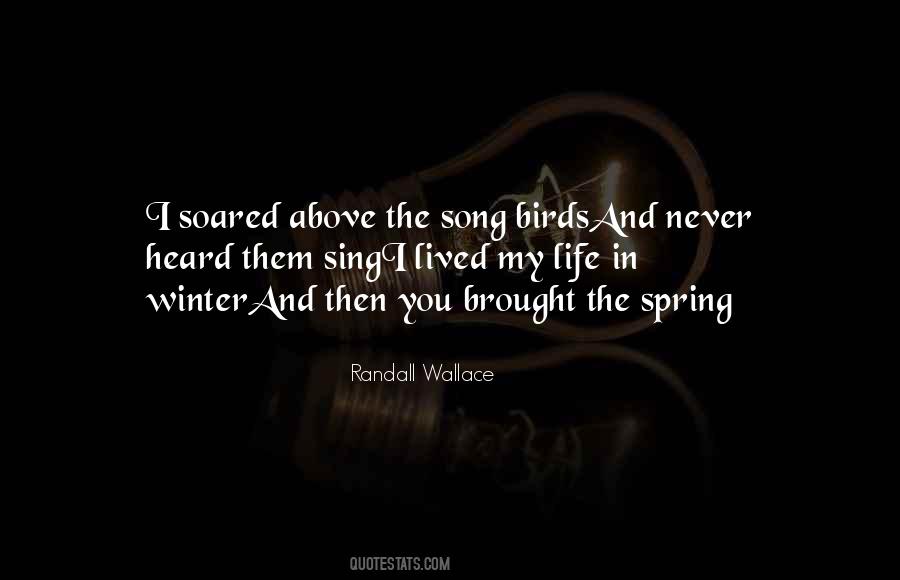 Birds Song Quotes #1015956
