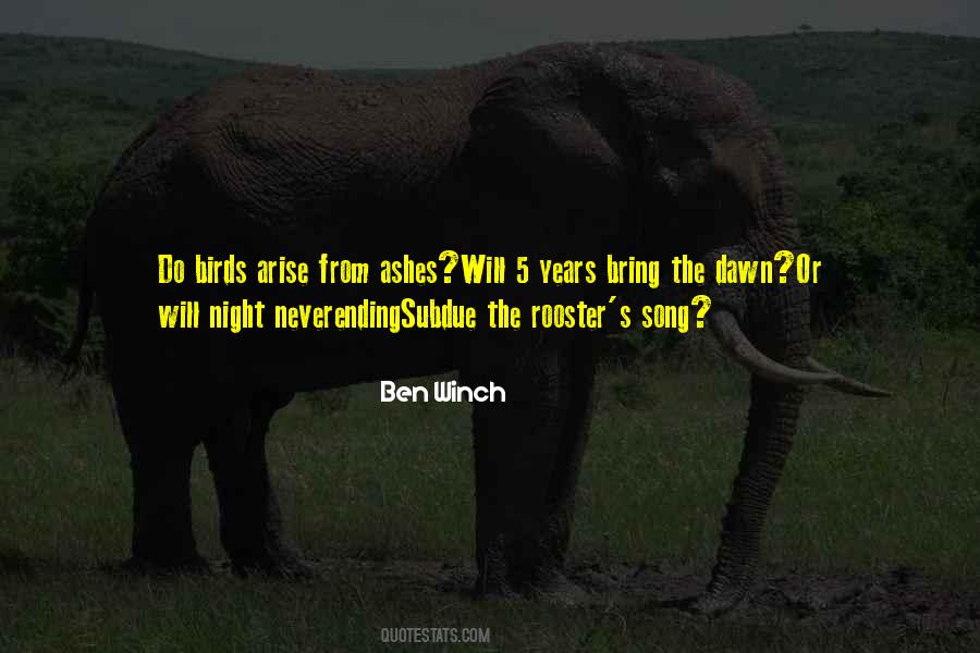 Birds Song Quotes #70273