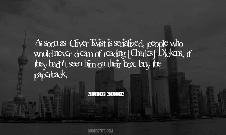 Charles Dickens Oliver Twist Quotes #541254