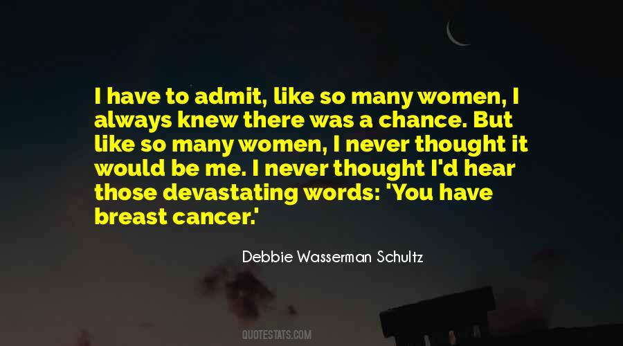 Cancer Breast Quotes #446689