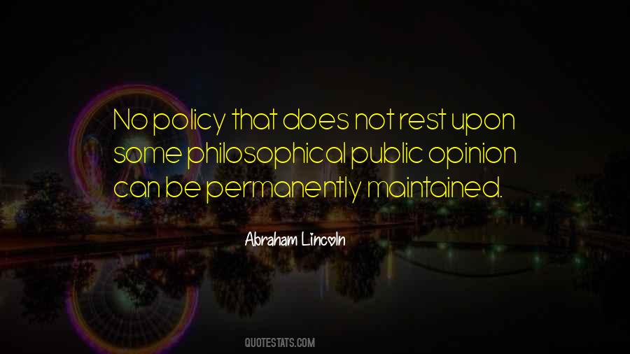 Policy That Quotes #1111449