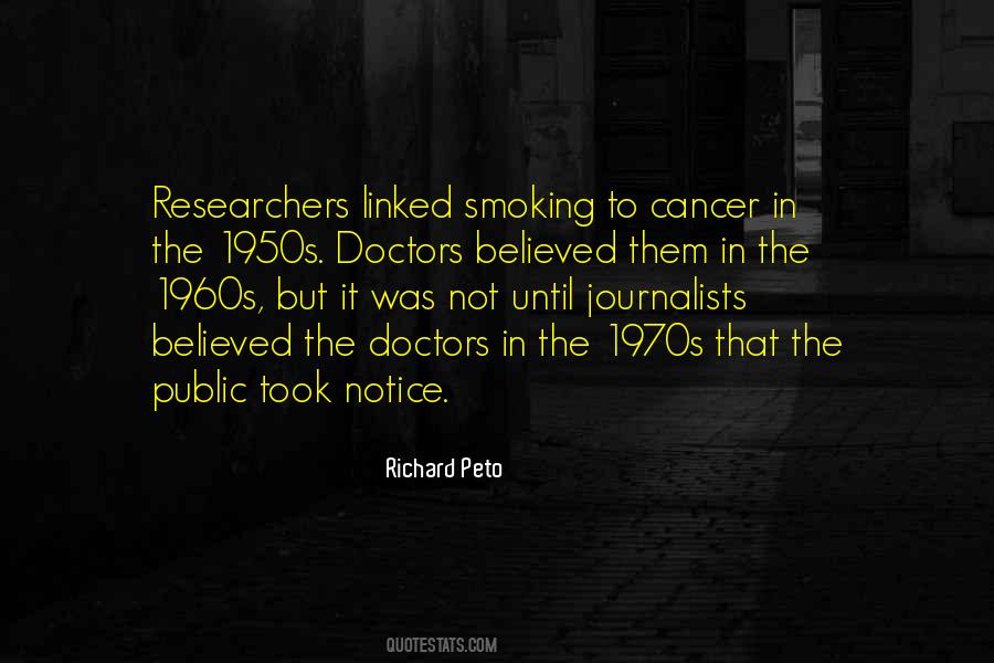 Cancer Doctors Quotes #1655549