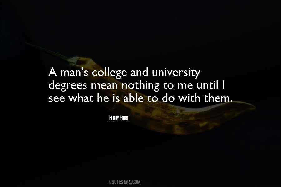 College And University Quotes #174013