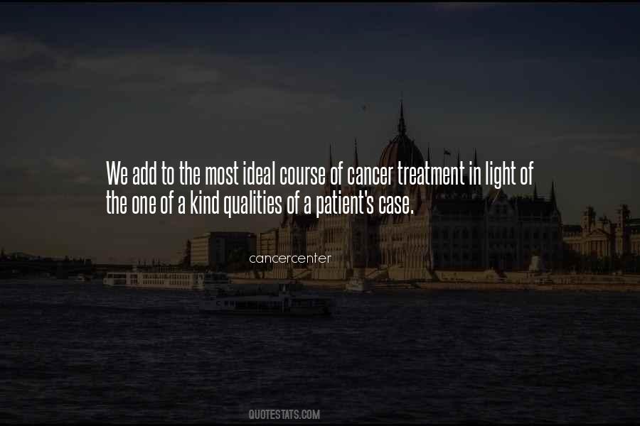 Cancer Oncology Quotes #1015330