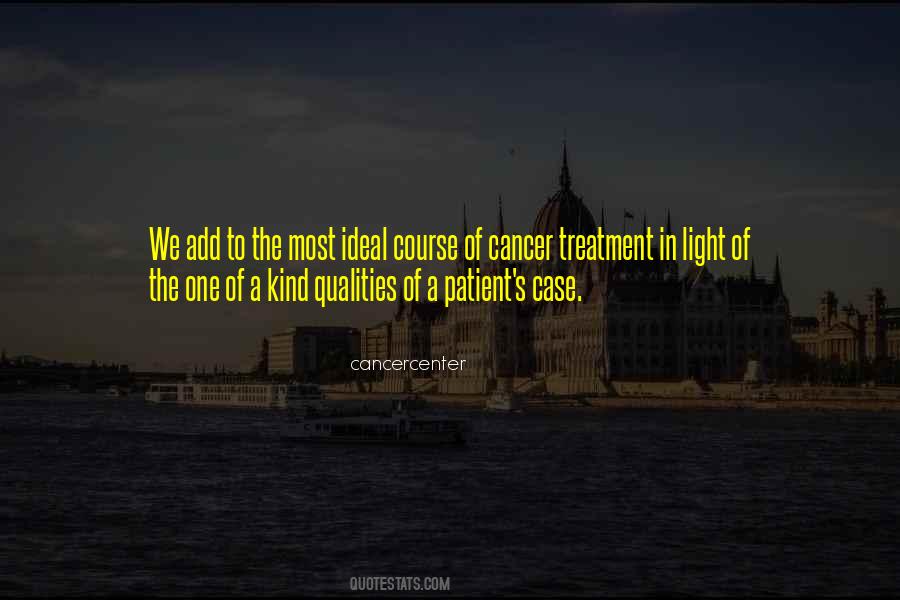Cancer Patient Quotes #1015330