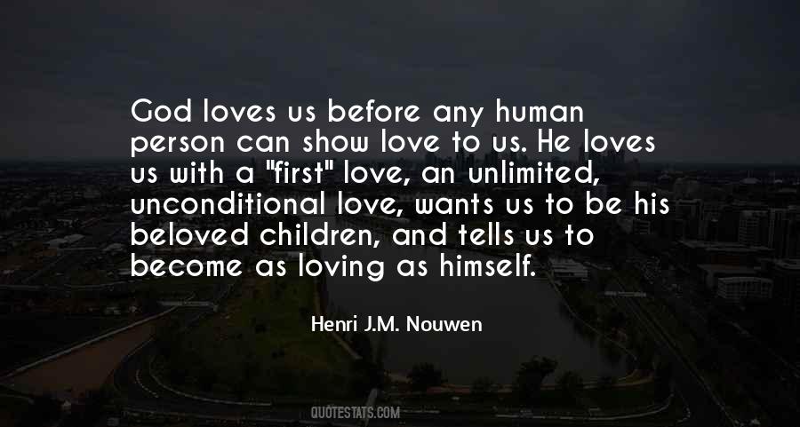 Nouwen Beloved Quotes #1437812