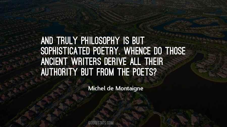 Philosophical Poetry Quotes #160799