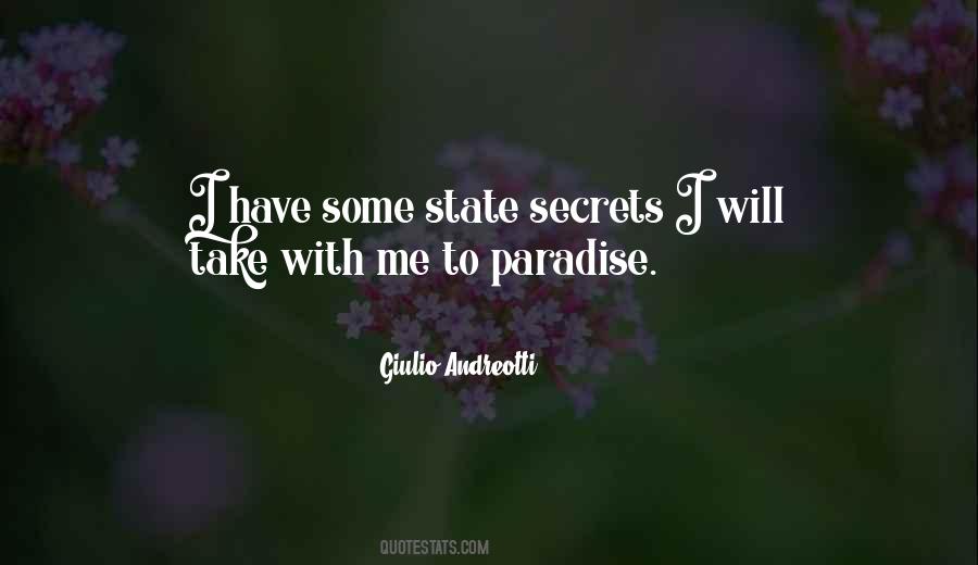 State Secrets Quotes #1446792