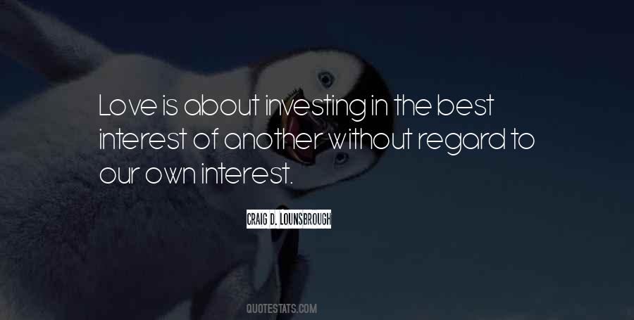 Best Interest Quotes #201805