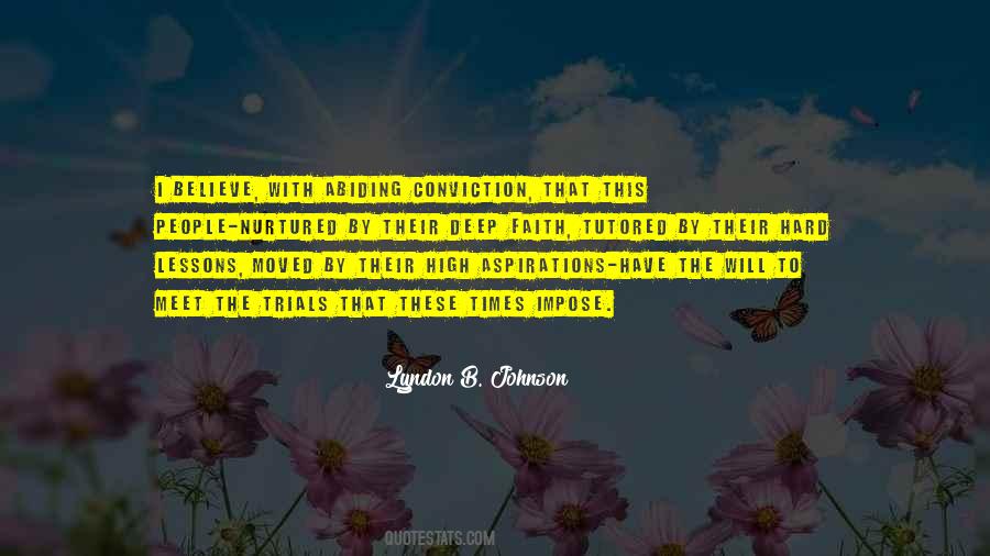 Deep Faith Quotes #854571
