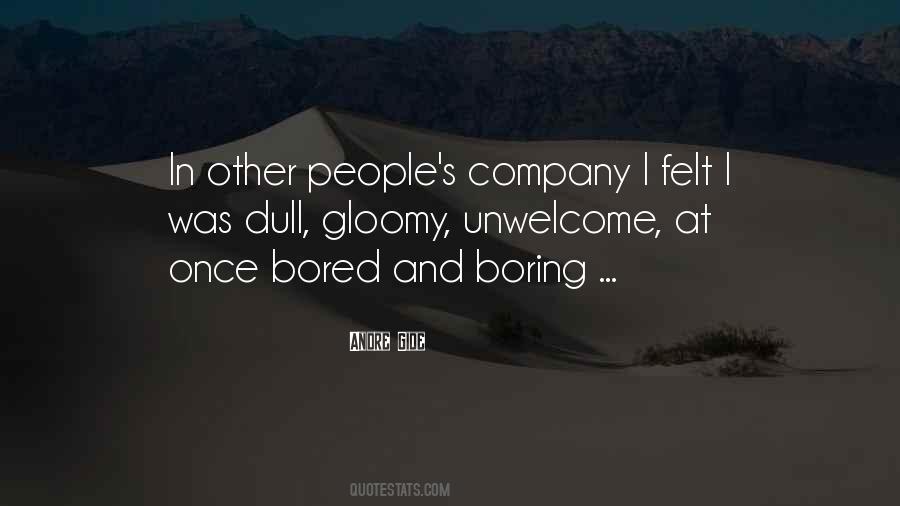 Bored People Quotes #847694