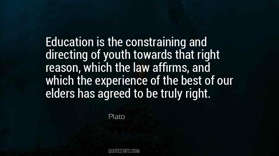 Education Of Youth Quotes #983139