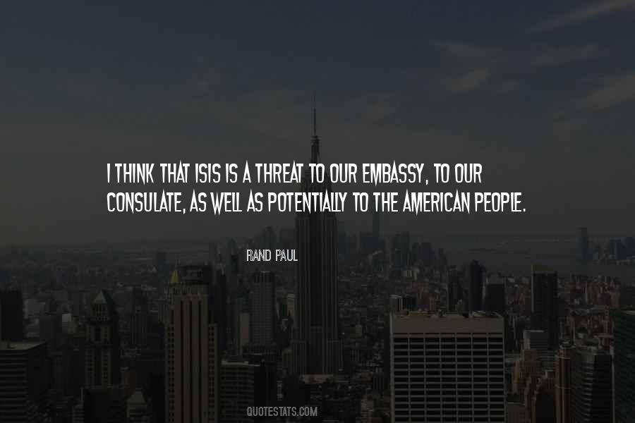 Consulate Vs Embassy Quotes #1611032