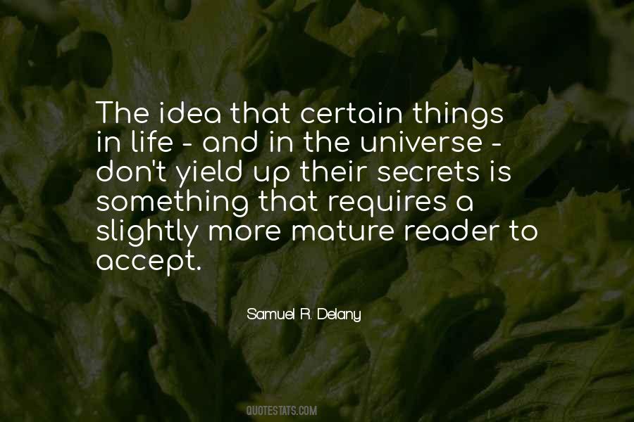 Certain Something Quotes #19259