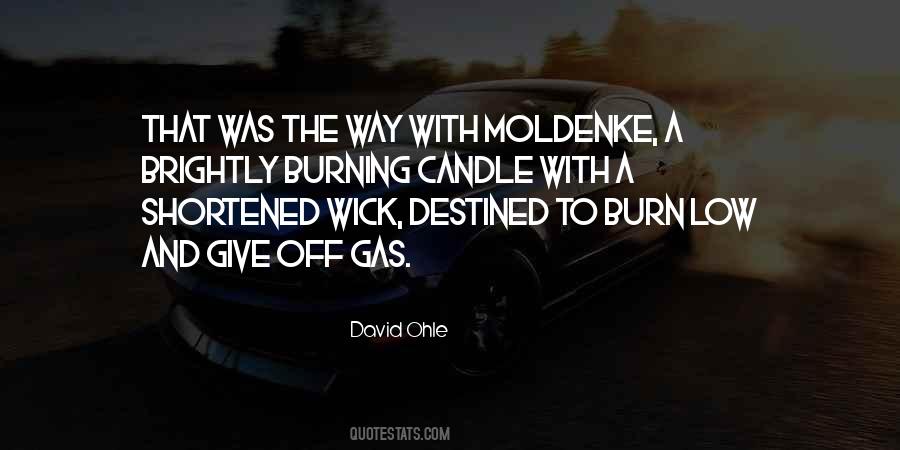 Candle Burning Quotes #1334011