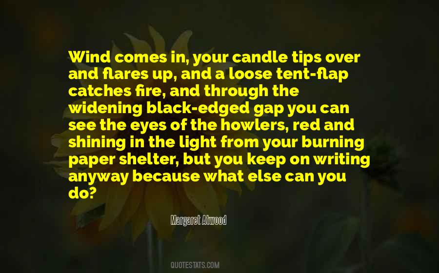 Candle Burning Quotes #1407150