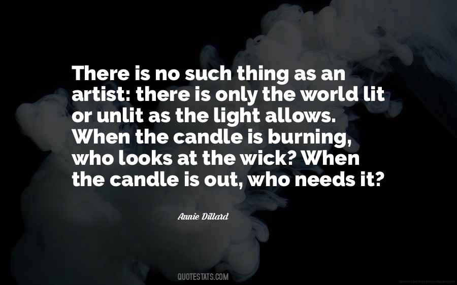 Candle Burning Quotes #1446917