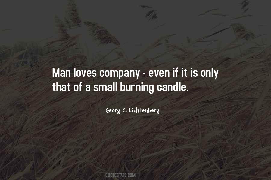 Candle Burning Quotes #1453927