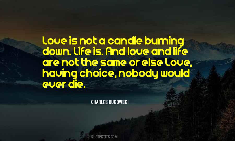 Candle Burning Quotes #764490