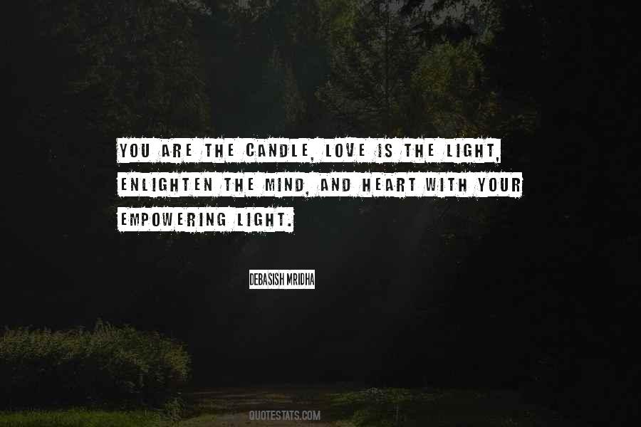 Candle Light Life Quotes #1166638