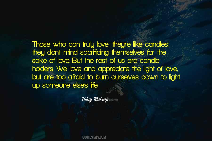 Candle Light Life Quotes #1244703