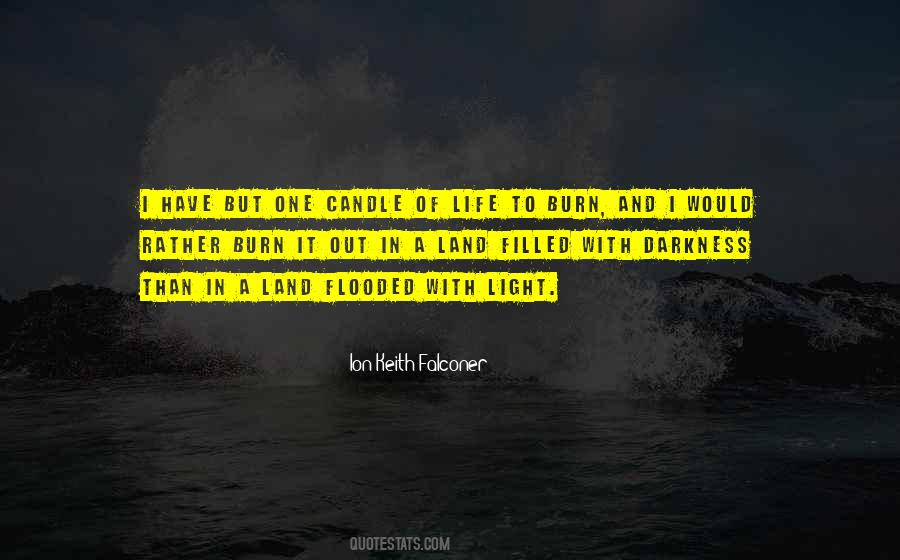 Candle Light Life Quotes #618919