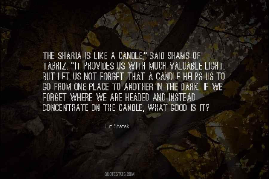 Candle Light Quotes #205642