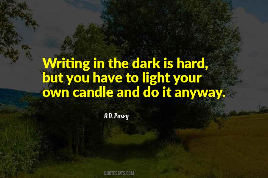 Candle Light Quotes #355005
