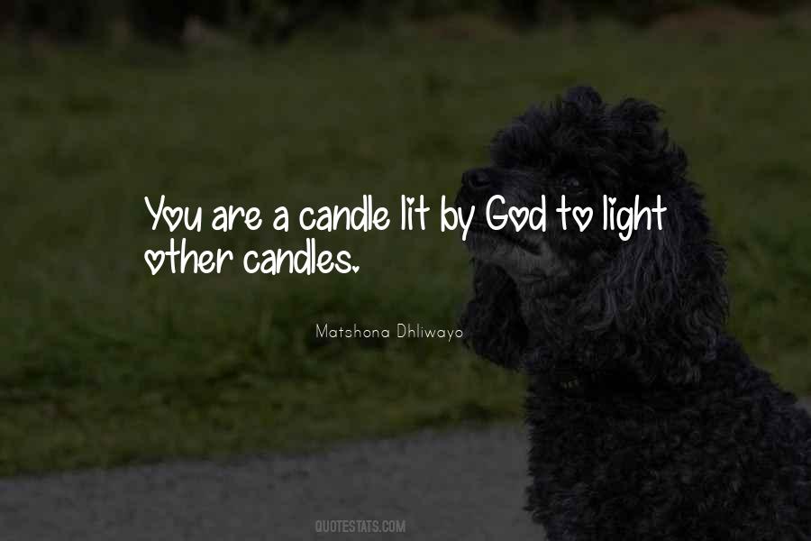 Candle Light Quotes #410550
