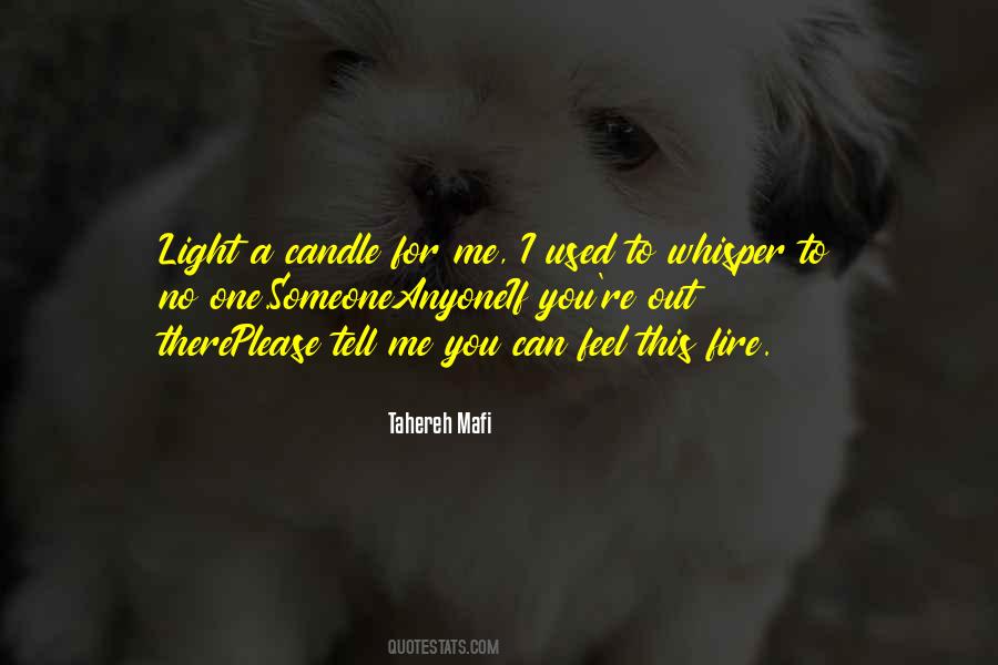 Candle Light Quotes #600169