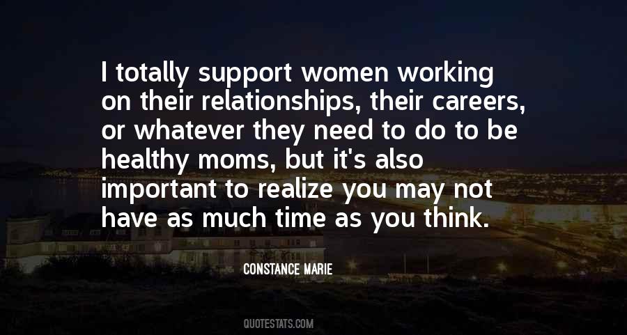 Working Women Quotes #233626