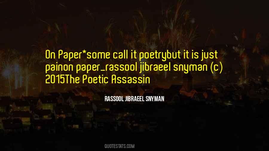 Poetry We Call Life Quotes #916205