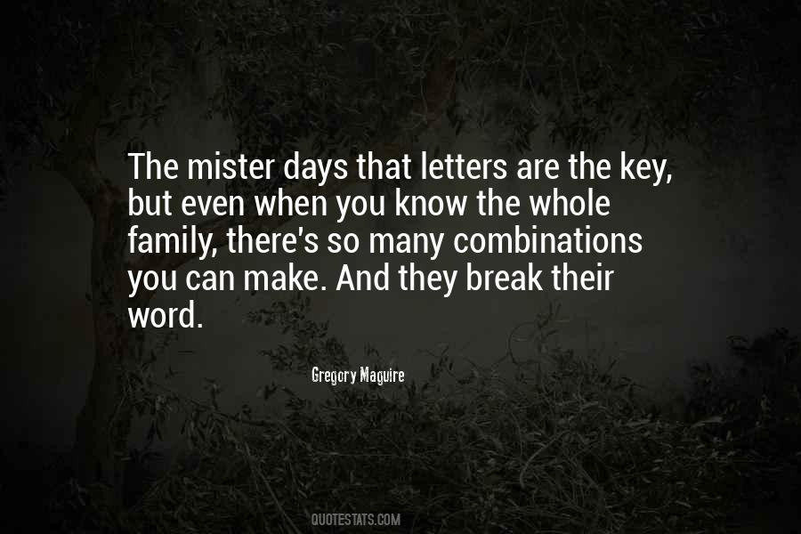 Word You Can Make With These Letters Quotes #1356821