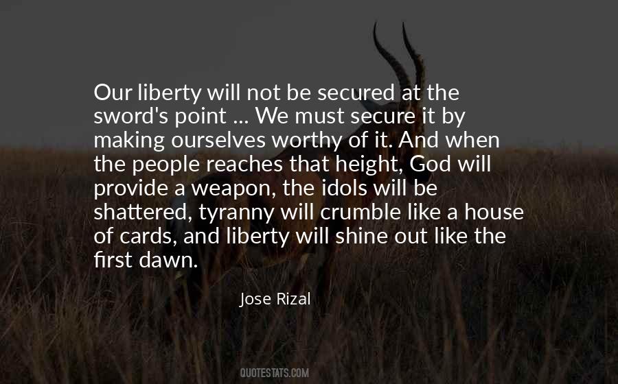 Weapon The Quotes #919450