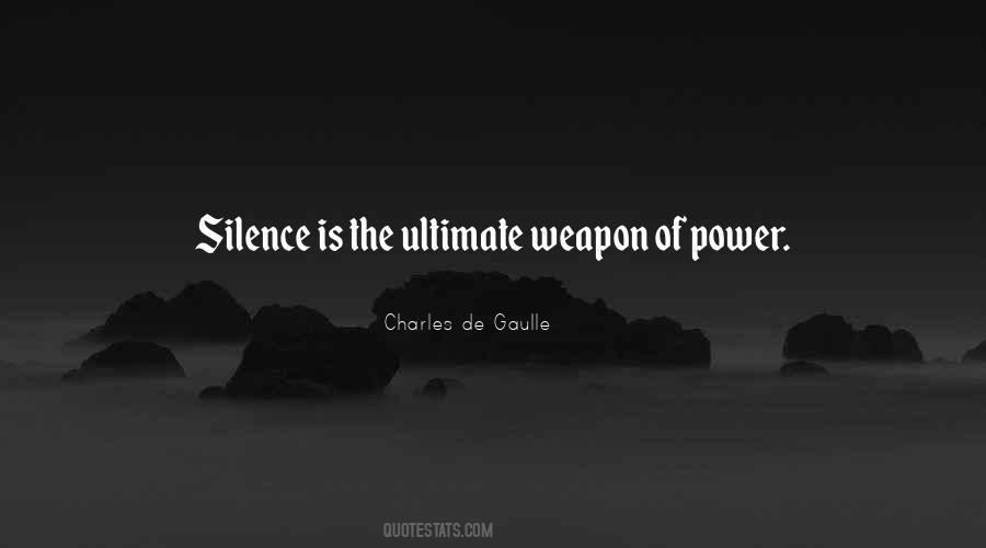 Weapon The Quotes #94324