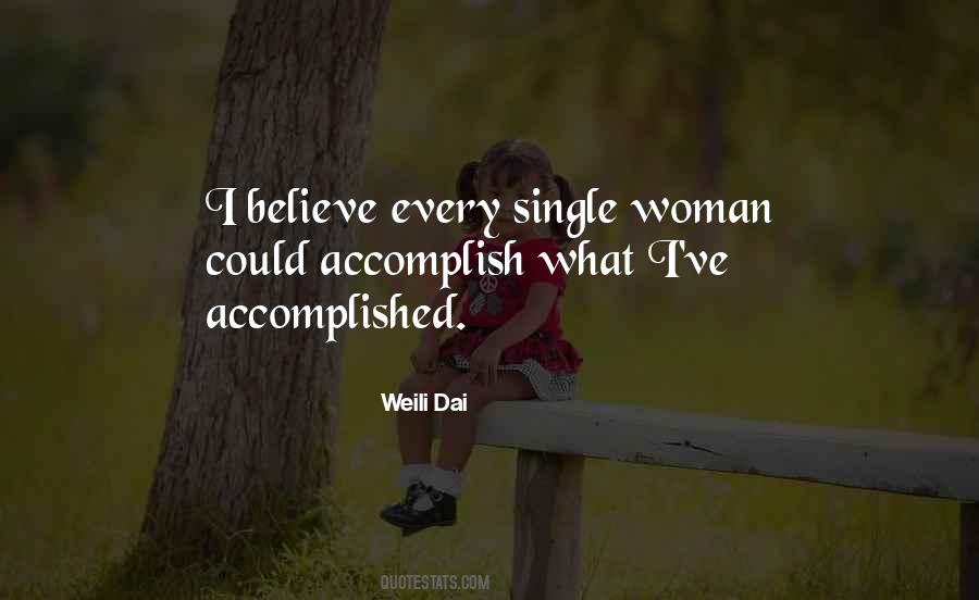 Accomplished Woman Quotes #1332822