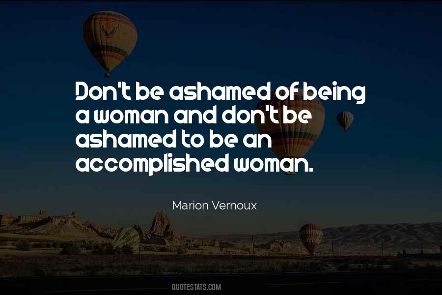 Accomplished Woman Quotes #779390