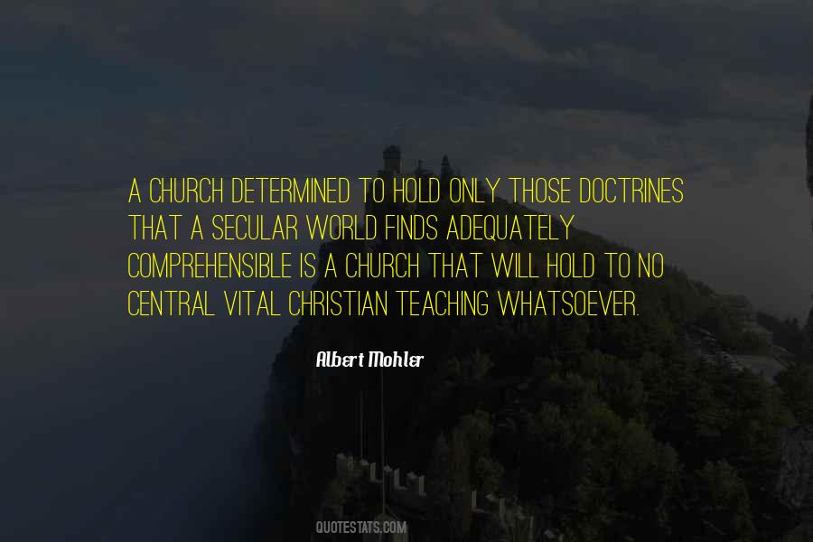 Christian Doctrines Quotes #33950