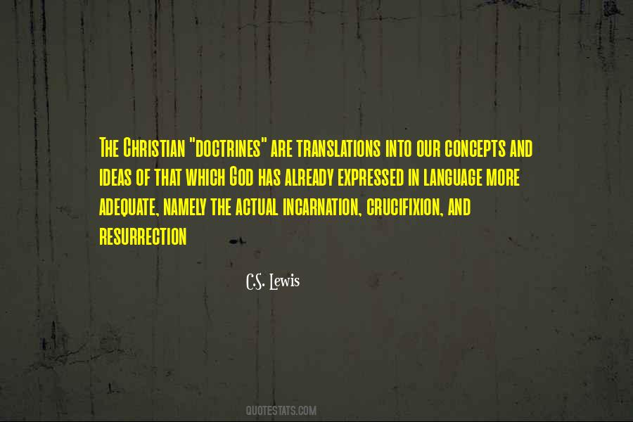 Christian Doctrines Quotes #972738