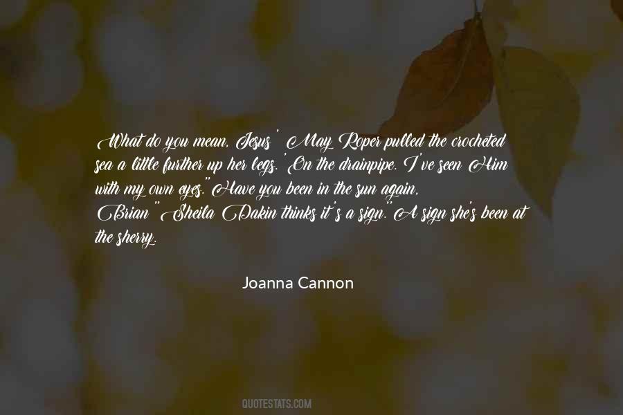 Cannon Quotes #129170