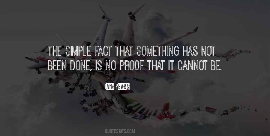 Cannot Be Done Quotes #87512