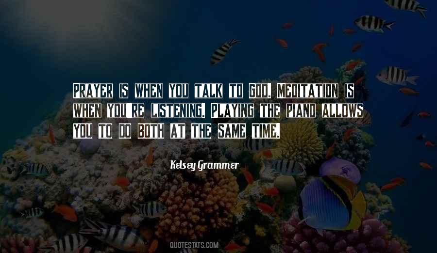 Listening Prayer Quotes #251447
